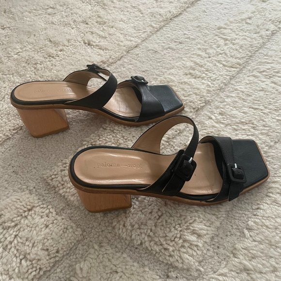 Paloma Wool Shoes - Paloma Wool Feria Sandals in Black, Size 38